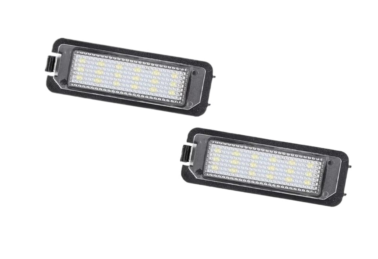 Luz de placa matrícula LED trasera compatible con VW GTi, Passat B7, CC, EOS y Scirocco 2x 7
