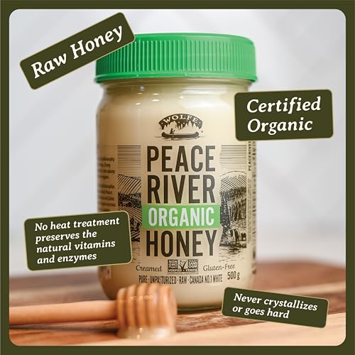 Honey cremada orgánica Peace River 16oz miniatura 4