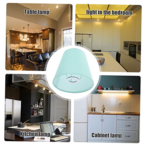 Garneck Macaron Fabric Lamp Shade Elegant Pendant Light Cover for Table Floor and Ceiling Fixtures Stylish Drum Design for Bedroom Living Room and Dining Room Decor - Image 6