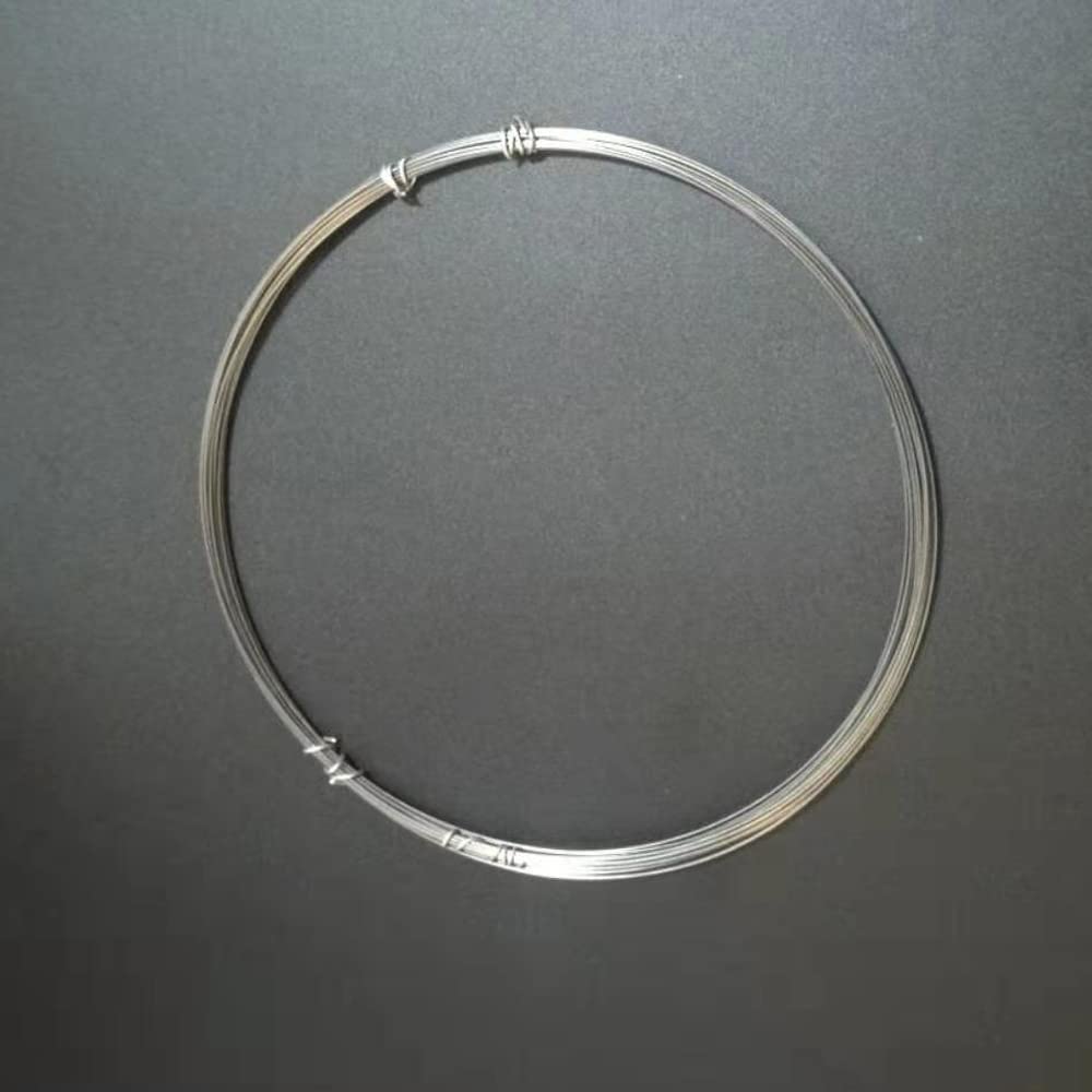 Fil de tungstène de pureté 99.95%, 5 mètres, 0.3mm/0.4mm/0.5mm/0.6mm, matériel d'expérimentation for bricolage(0.5mm black 5M)