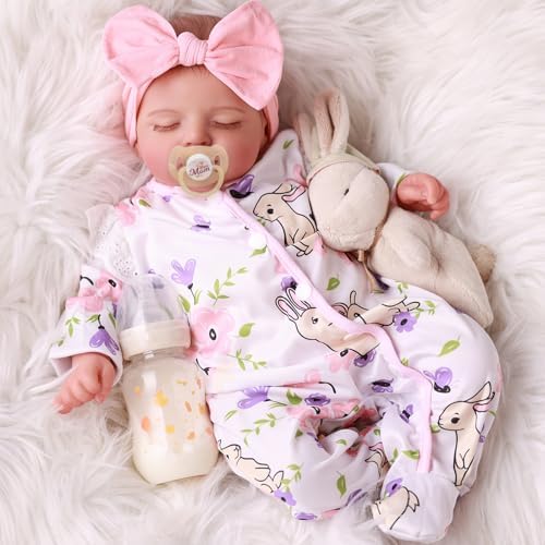 BABESIDE Lifelike Reborn Baby Dolls Girl – 20 Inch… BABESIDE Lifelike Reborn Baby Dolls Girl – 20 Inch…