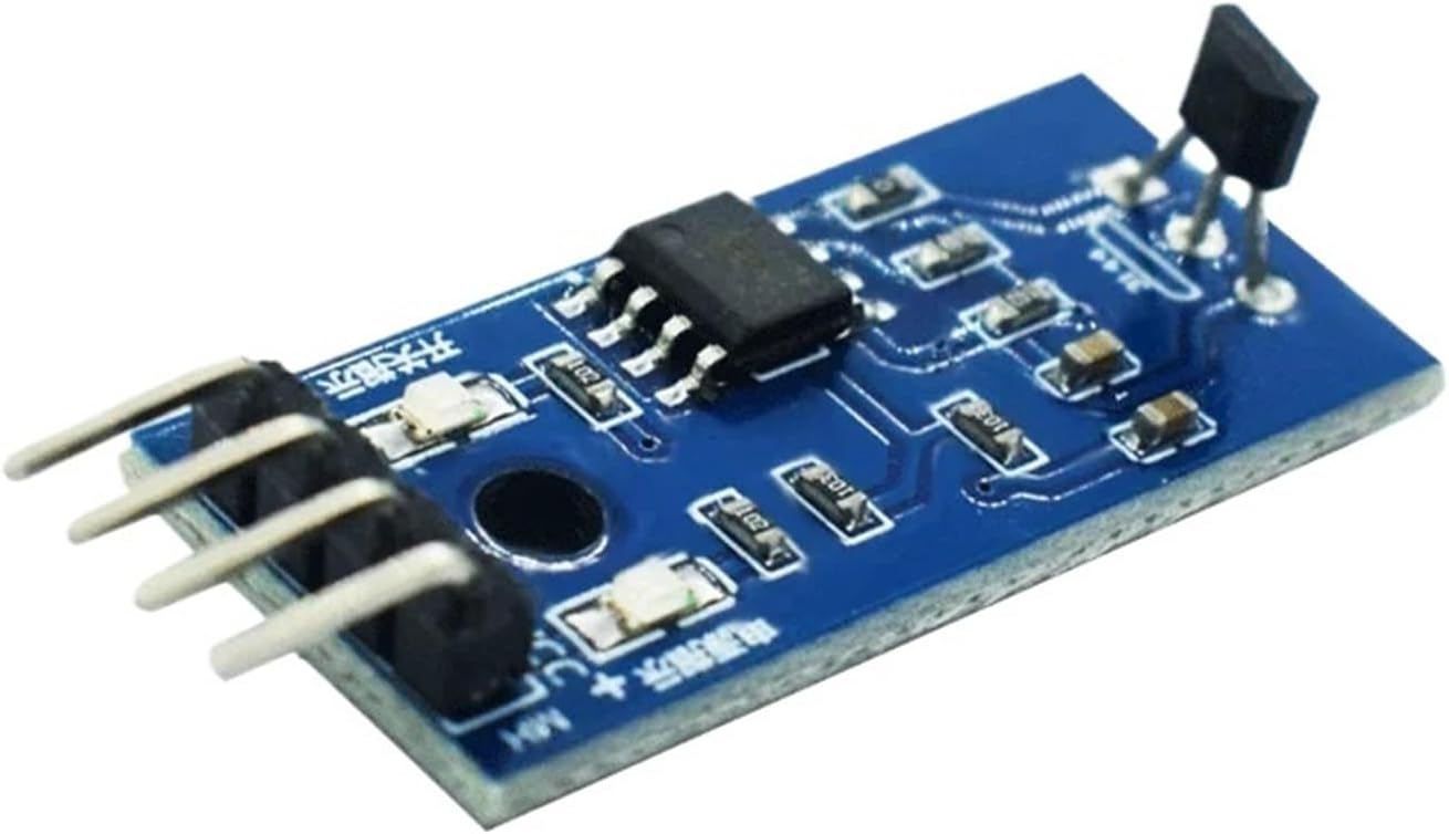 5PCS LM393 3144 Hall Sensor Module Hall Effect ​​Sensor for Speed Measurement Counter Hall Effect Position Sensor