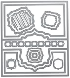 Sizzix Framelits Bubbly Frame Flip-Its 13 Die Set Card by Stephanie Barnard