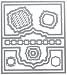 Sizzix Framelits Die Set 659638, Card, Bubbly Frame Flip-It’s, 13 Pack, Multiple Sizes