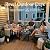 LayinSun Outdoor Aluminum Furniture Set, 4 Pieces Patio Sectional Conversation Chat Sofa Modern Seating Set with Coffee Table