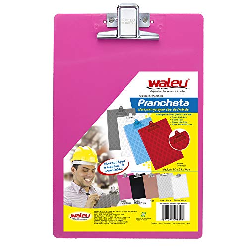 prancheta super metal rosa