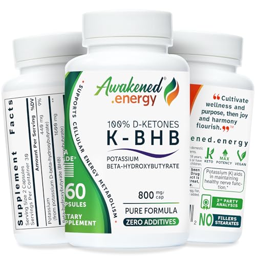 Awakened Energy K-BHB Potassium Supplement