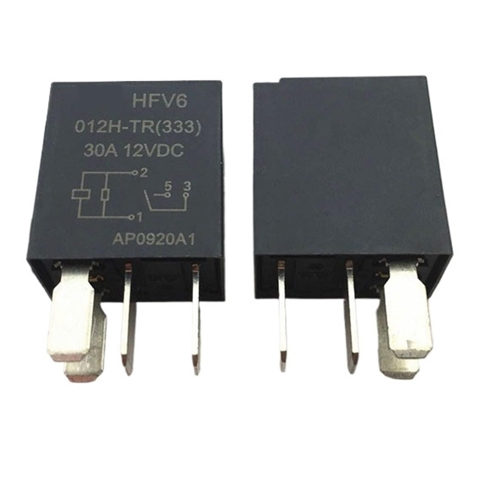 Relé automático de 12 V HFV6 012H-TR para automoción pack de 5 unidades
