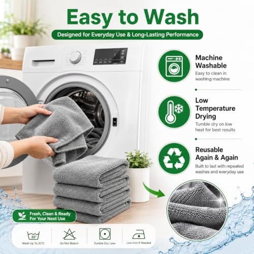 Image of SwiftWell Multipurpose Dish Wire Cleaning Cloths - Pack of 10, Dual-Layer Non-Scratch Mesh Scrubber for Kitchen Utensils, Cookware, and Heavy-Duty Cleaning (17)
