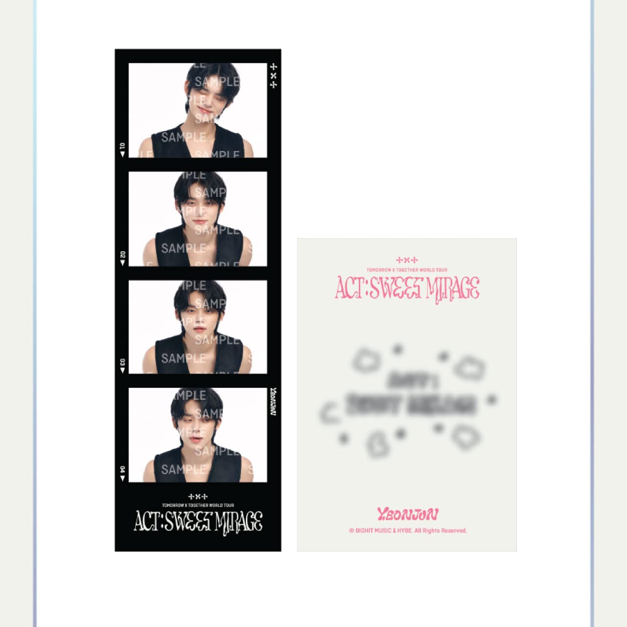 Amazon.co.jp: TXT - [ACT : SWEET MIRAGE] 公式 4カットフォト 