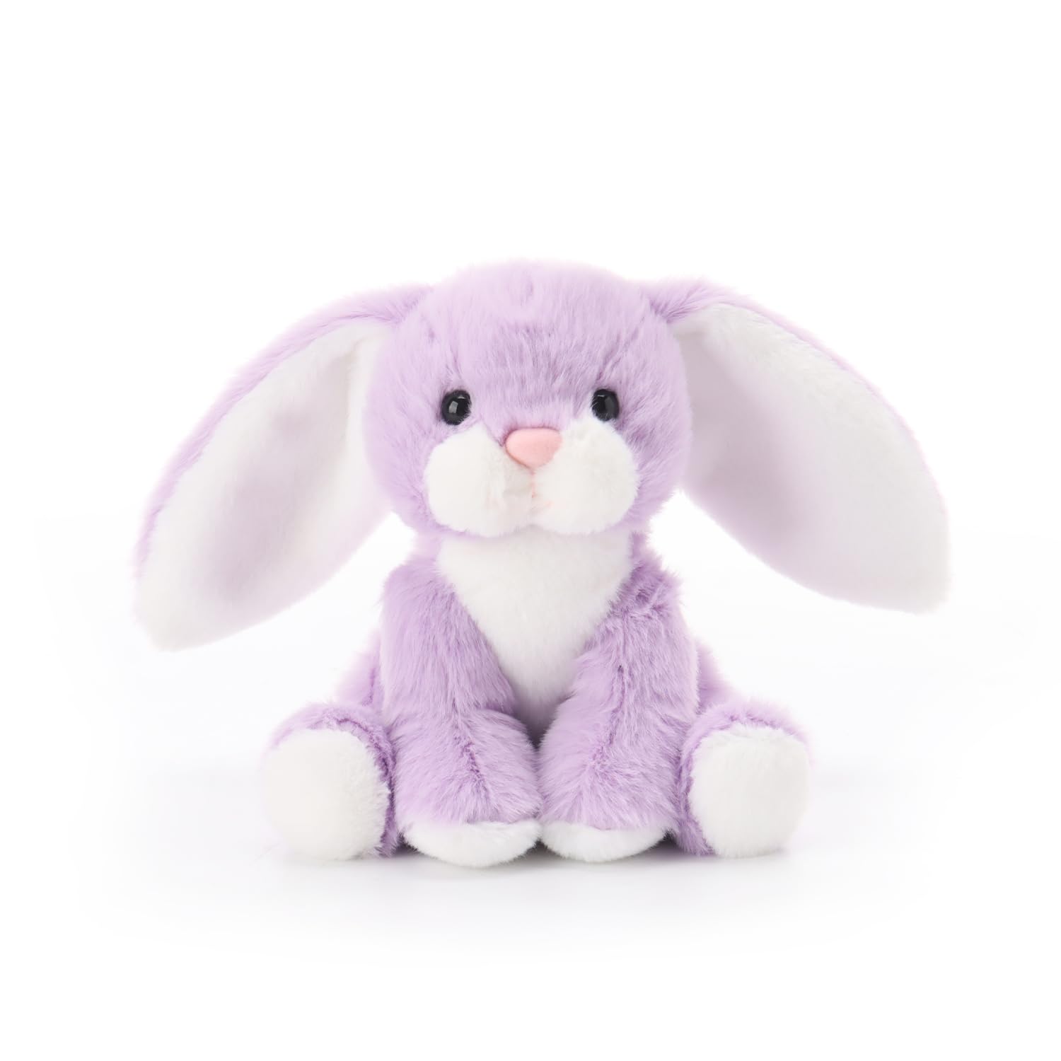 Apricot Lamb Purple Gentle Bunny Rabbit Soft Stuffed Animal Plush Toys 6" — image 1