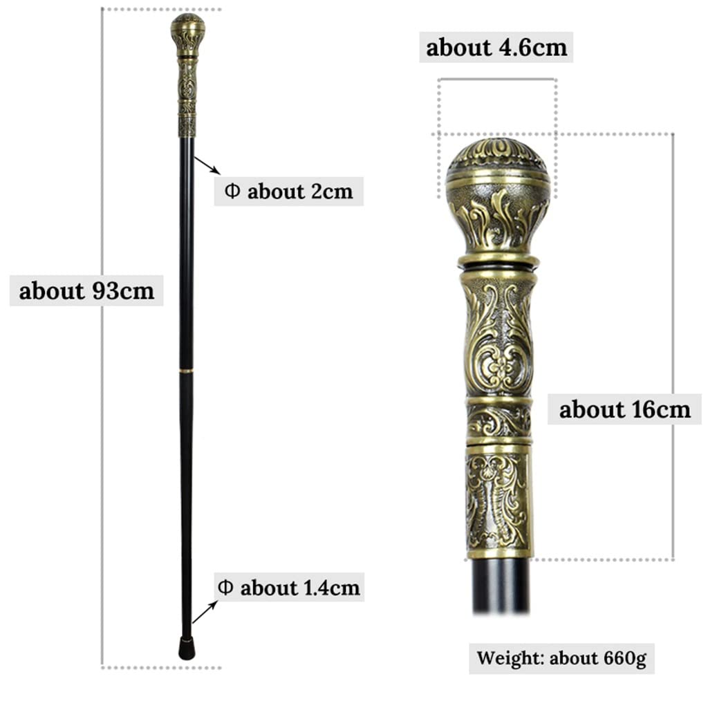 Pattern Walking Stick Man Canne Donne Party Walking Cannes Vintage Staccabile Bastoncino da passeggio