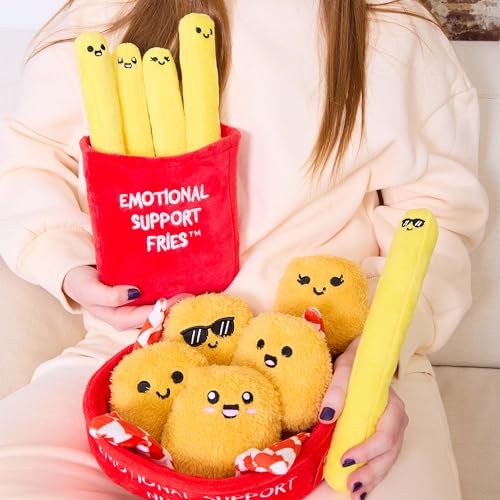What Do You Meme? ESF504 Emotional Support Fries - The Cuddly Plush Comfort Food — French Fry Stuffed Animals thumb #4