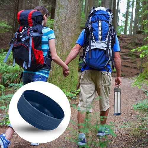 2pcs Silicone Water Bottle Boot for Contigo Ashland Chill 24oz, Protective Water Bottle Bottom Sleeve for Bottle Protection Accessories