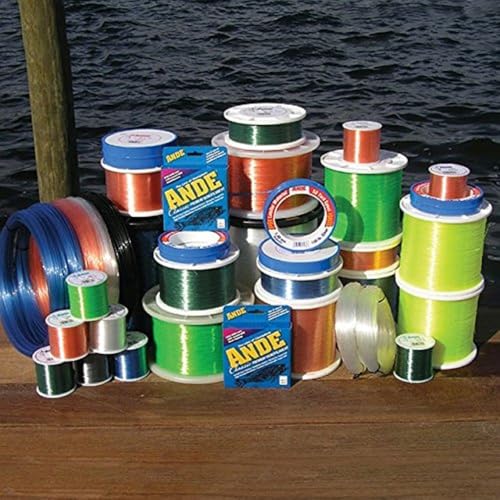 ANDE Back Country Monofilament Line with 40-Pound Test, Blue, 2-Pound Spool (2800-yards)