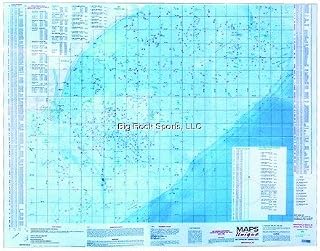 Maps Unique 20002 GPS/Loran Map