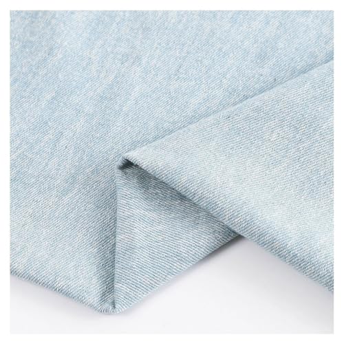 Tissu denim bleu 160cm de large pour bricolage artisanal et DIY