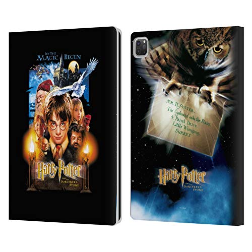 Head Case Designs Officially Licensed Harry Potter Poster 1 Sorcerer's Stone II Leather Wallet Case Compatible with Apple iPad Pro 12.9 2020/2021/2022
