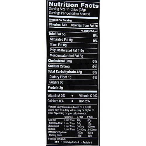New York Style Pita Chips, Sea Salt, 8 Ounce (Pack of 12) - Thumbnail 4