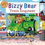Bizzy Bear: Train Engineer: (Interactive Board Book for Toddlers - With Sturdy Tabs and Slides to Push and Pull)