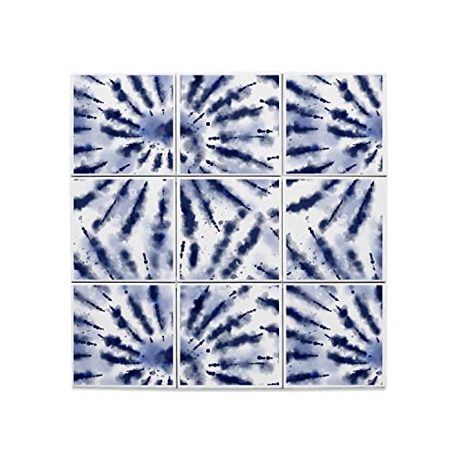 Carreaux céramique de qualité supérieure motif traditionnel japonais Shibori