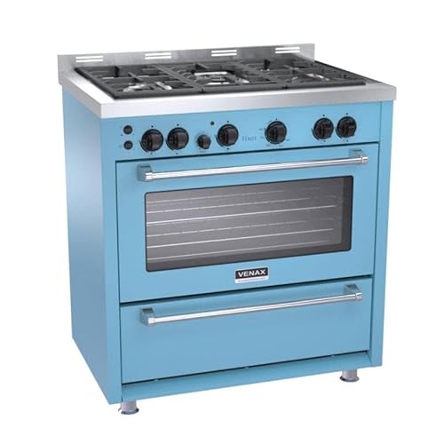 FOGAO 5 BOCAS VENAX TEMIS AZUL GAS GLP 220 V