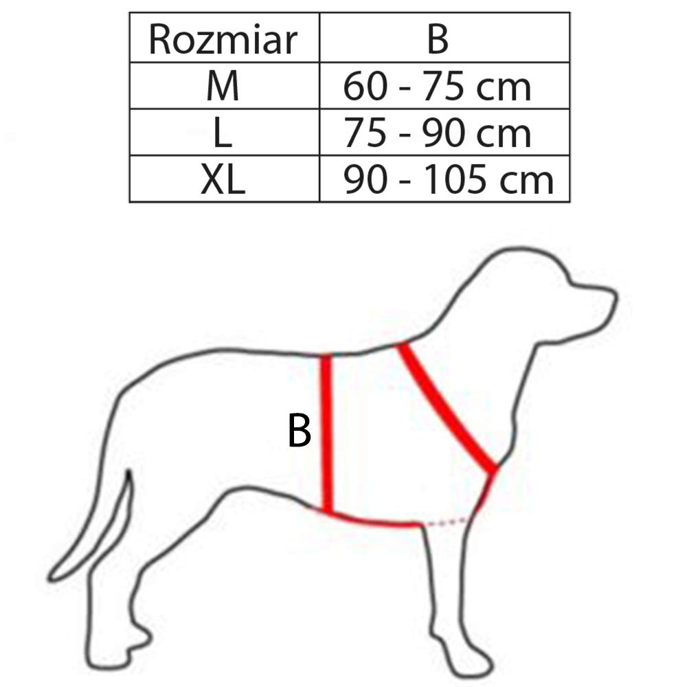 Dingo Gear - Arnés de adiestramiento - Marrón - 75-90 cm