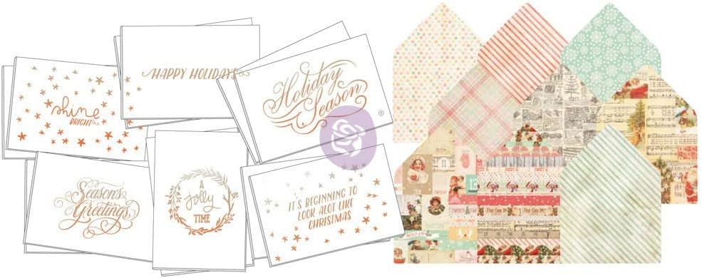 Prima Marketing 991531 Christmas Watercolor Card Kit