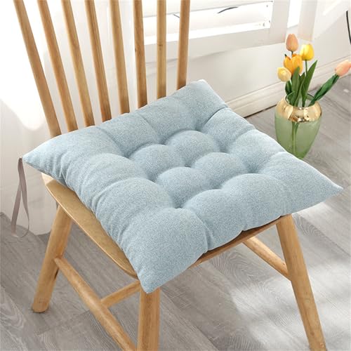 Coussin d'assise confortable design imitation lin de qualité