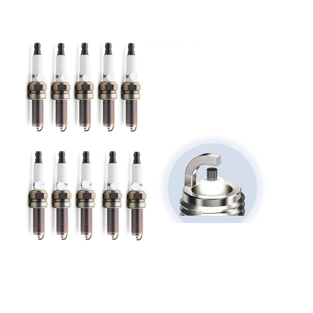 Bujías para Motor de automóvil 10-30PCS Bujías LDK7RTC Reemplazo para LKR7E LKR7B-9 LKR7B9 LKR7D-DE LKR7DDE para Champion RER8YC XUH22TT XU22HDR9