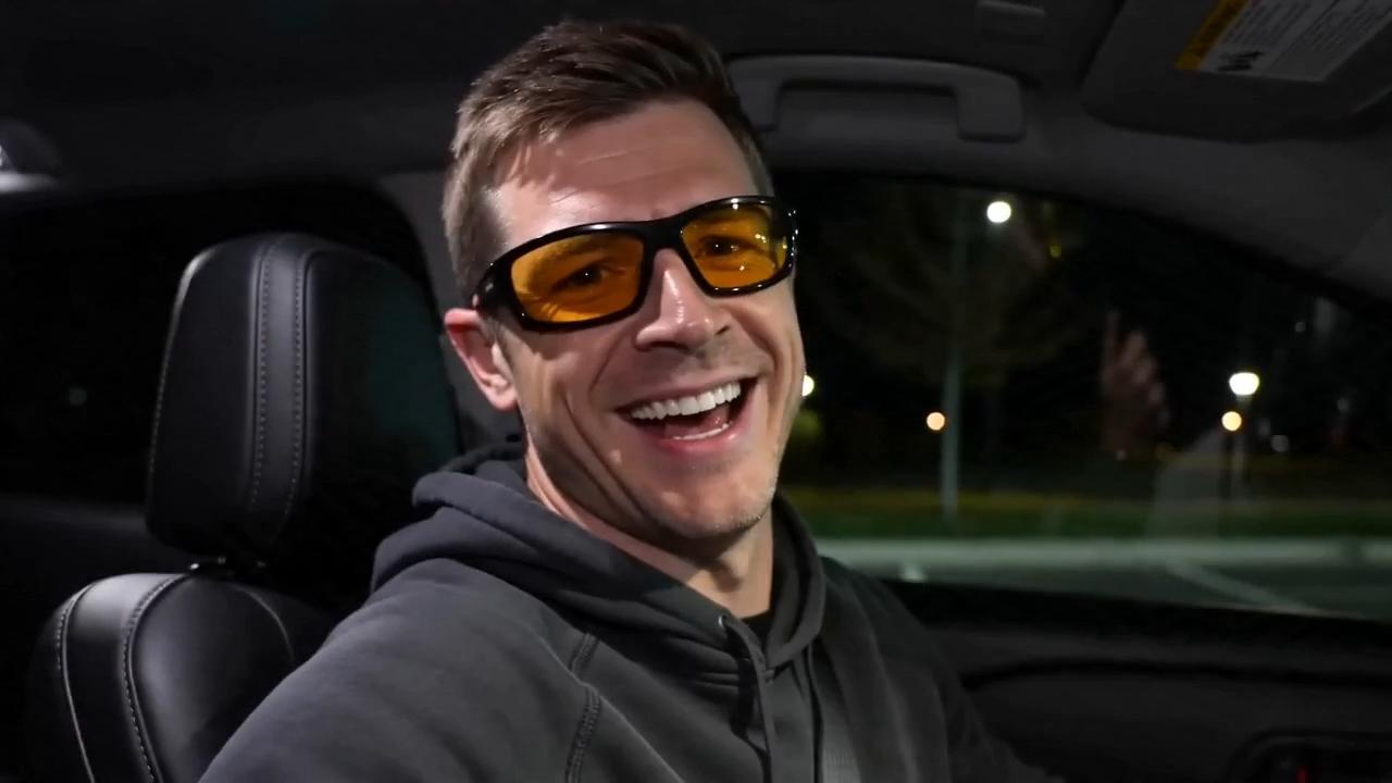 POLARKING Night Vision Driving Glasses for Men Women,Wrap Around Eyewear Yellow ighttime Glasses 1Pcs : Sports & Outdoors