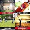 ONEGlobal Incrediball Junior Soft Practice Cricket Ball | Outdoor & Indoor Rubber Cricket Ball With Core & Stitched Seam | For Practice, Honing Skills & Family Fun | Senior and Junior Sizes #5