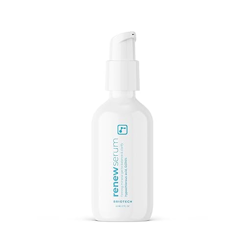 Miniatura 10 de BrioCare Skin Renew Suero, gel mineral de ácido hipocloroso reafirmante, suaviza la línea fina, aprieta las arrugas, suaviza la cara, el cuello, el