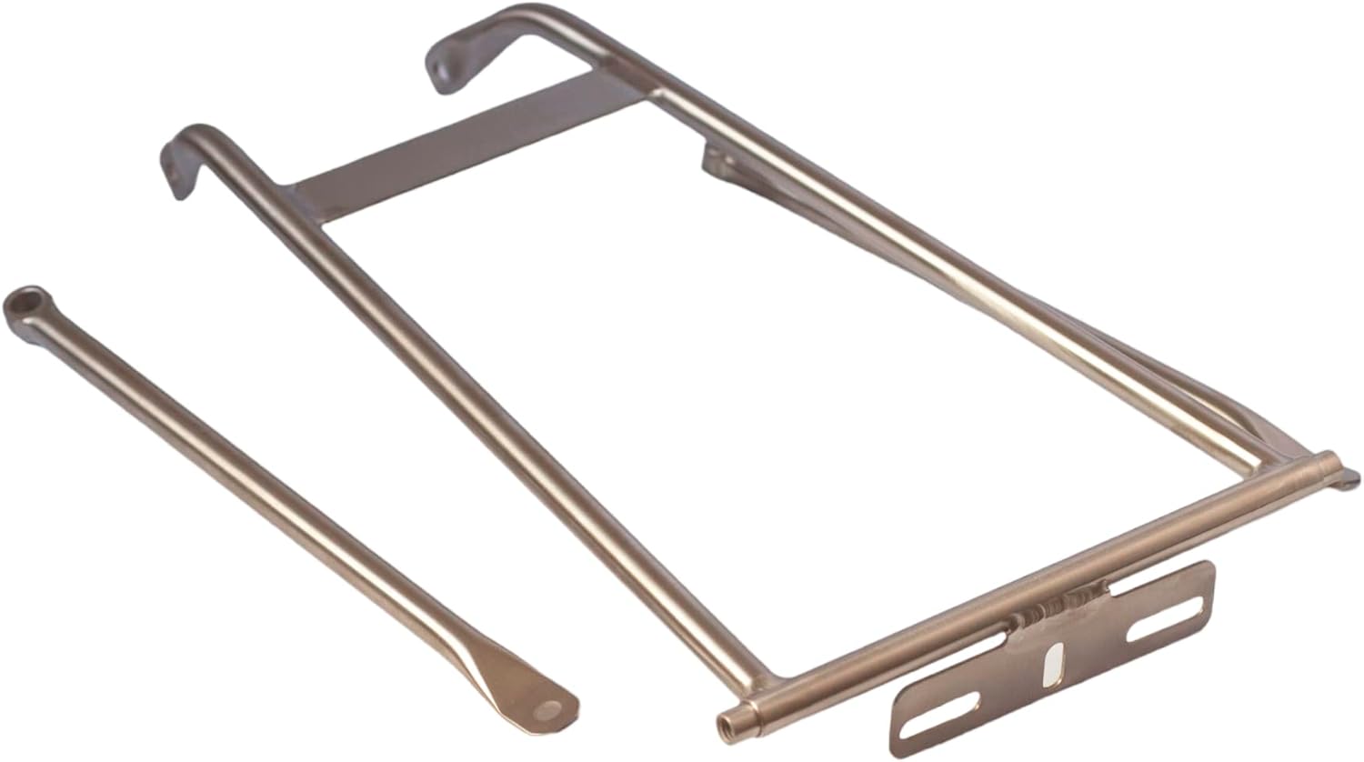 Titanium Rack for Brompton P and T line Silver