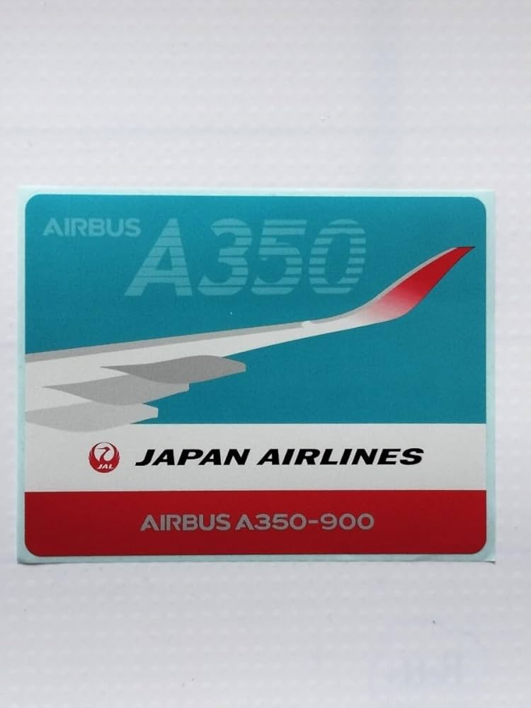 A350-900のシールです Japan Airlines Airbus A350-900 JA03XJ – DRAW Decal