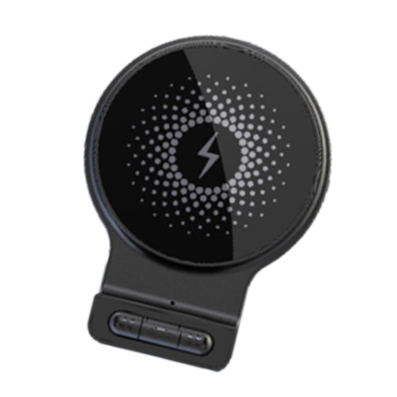 Caricabatterie Wireless per Telefono da Auto 15W Ricarica Rapida Supporto | 15W Caricatore Wireless Auto Con Supporto E Ingresso AUX per Veicolo Casa Ufficio Presa d'