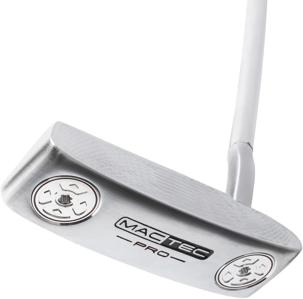 MacGregor Golf MACTEC Pro 1 Putter, Right Hand, Silver, 34"