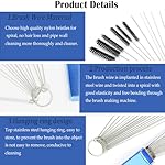 Huakaile-Set-of-5-Carburetor-Cleaning-Kit-Long-Short-Welding-Torch-Tip-Cleaner-Wires-Set-10-Cleaning-Needles-5-Nylon-Brushes-1-Throttle-Wrench-Carb-Jet-Cleaning-Tool-for-ATV-Engine