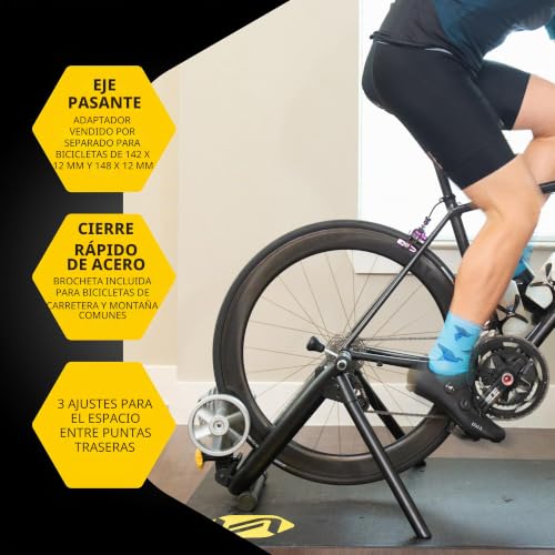 Saris Fluid2 entrenador inteligente para adaptar bicicletas de montaña a rodillo indoor 3