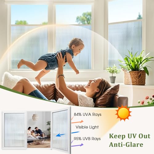 Filme decorativo 3D para ventana, 17.5 x 78.7 pulgadas miniatura 3