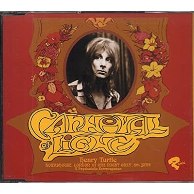HENRY TURTLE. CARNIVAL OF LIGHT / JOHNNY. RARE 1994 2 TRACK CD SINGLE. RIV CD8.