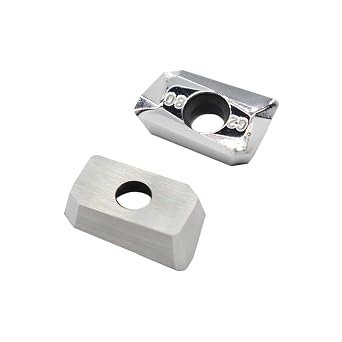 10pcs APGT/APMT1135PDER-G2 Milling Inserts for BAP300R Tool Holders for Processing Aluminum Parts