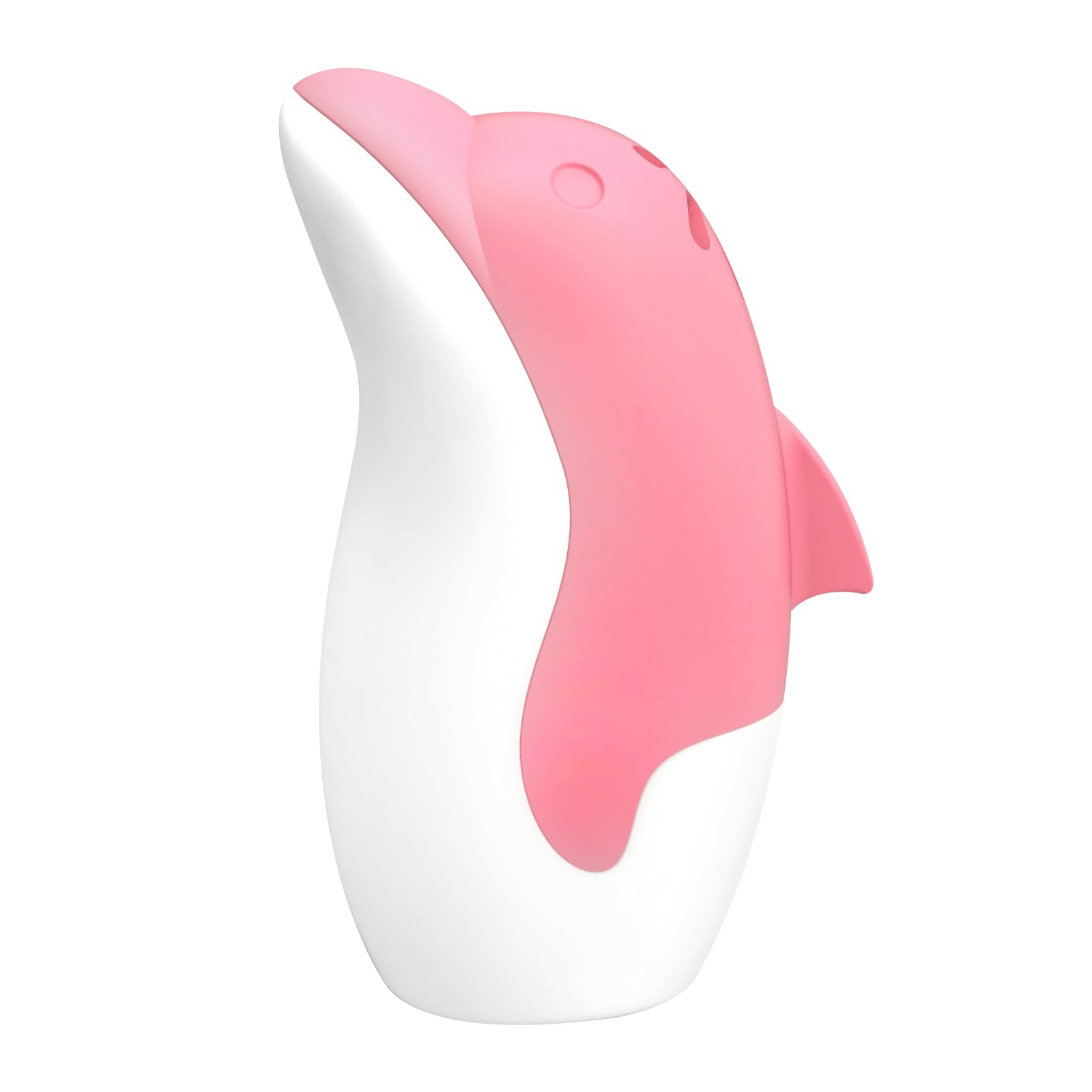 Asltw Upgrade Cute Fridge Deodorizer, Dolphin Fridge Cleaner, Freezer Odor Freshener, Add Baking Soda Reusable Fun Kitchen Gadgets (Pink)