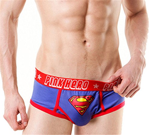 Men's Boxer Briefs, 6 Color Options, Super Heros Design