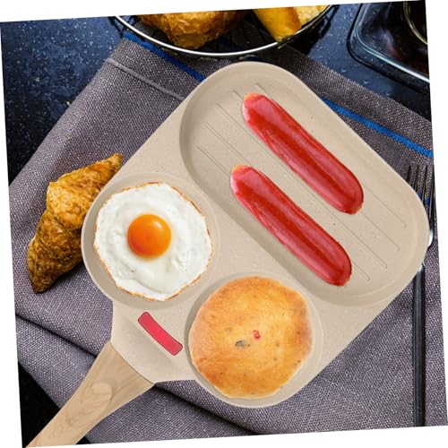 Poêle à crêpes pour camping et cuisine nomade en alliage d'aluminium