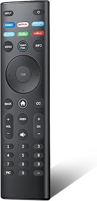 for Vizio Smart tv Remote Replacement,Compatible with vizio TV D-Series,M-Series,V-Series,UHD LED LCD Smart TV