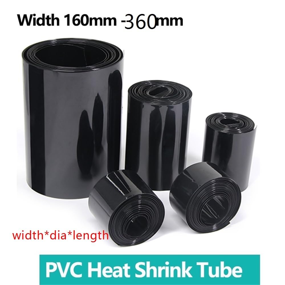 Manguito de reparación de cables negro, diámetro 102-229 mm, revestimiento flexible de PVC retráctil, 1 pieza(330MM*210MM*10METERS)