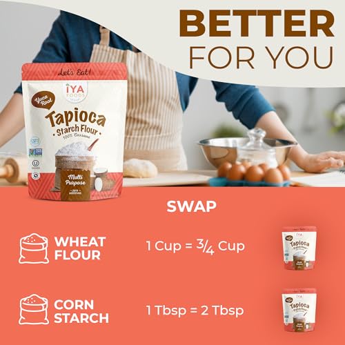image for Iya Foods Tapioca Starch Flour - all purpose flour, Grain-Free, Non-GM