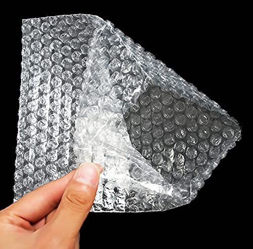 Laniakea 50Pack Clear Bubble Pouches Bags, 6” X 10” Shockproof Bubble Out Bags To Protect Fragile Items, Self-Seal Cushion Bubble Pouches For Moving, Shipping And Storage #TOP5