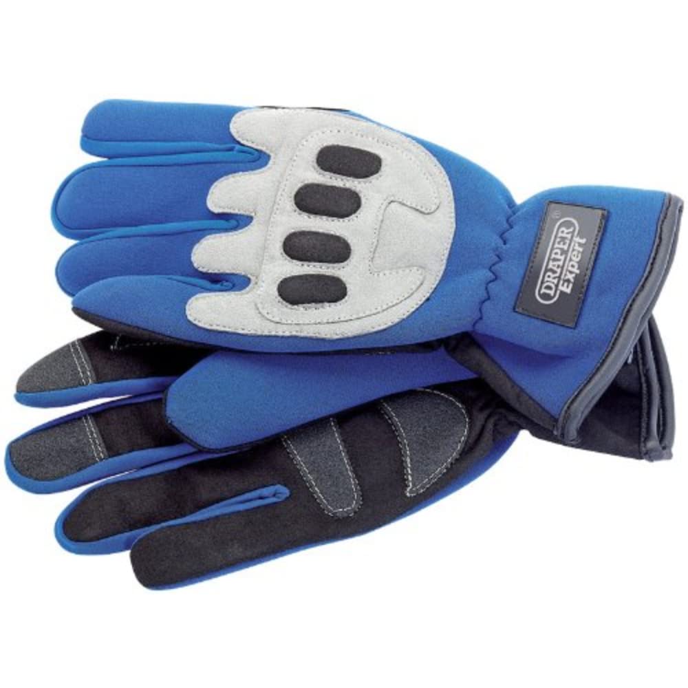 Guantes Draper 12250 con protección antivibración y palmas de látex
